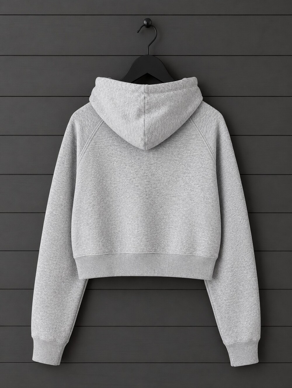 Vuori Relaxed Crop Half Zip Hoodie Gray Size Small - Picture 5 of 7